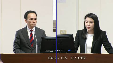 2026-04-23 09:00 第11屆 第5會期 主辦單位：經濟委員會 張嘉郡委員質詢封面