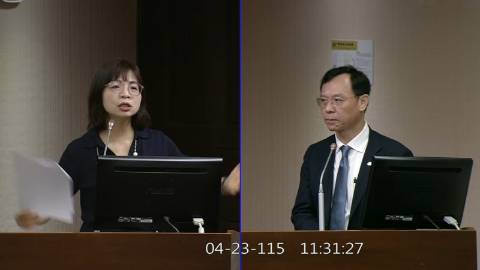 2026-04-23 09:00 第11屆 第5會期 主辦單位：社會福利及衛生環境委員會 林淑芬委員質詢封面