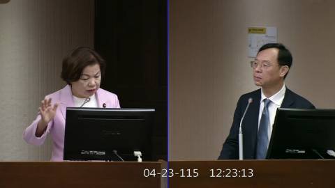 2026-04-23 09:00 第11屆 第5會期 主辦單位：社會福利及衛生環境委員會 楊瓊瓔委員質詢封面