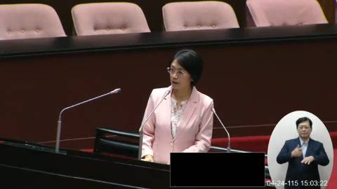 2026-04-24 09:00 第11屆 第5會期 主辦單位：院會 翁曉玲委員質詢封面