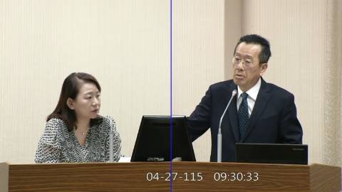 2026-04-27 09:00 第11屆 第5會期 主辦單位：外交及國防委員會 羅美玲委員質詢封面