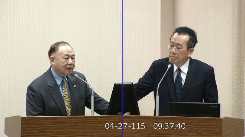 2026-04-27 09:00 第11屆 第5會期 主辦單位：外交及國防委員會 陳永康委員質詢封面