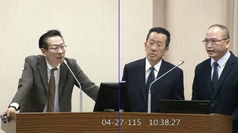 2026-04-27 09:00 第11屆 第5會期 主辦單位：外交及國防委員會 王安祥委員質詢封面