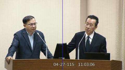 2026-04-27 09:00 第11屆 第5會期 主辦單位：外交及國防委員會 王義川委員質詢封面