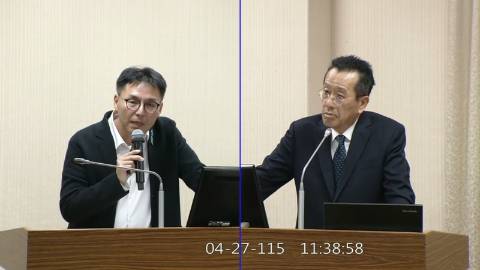 2026-04-27 09:00 第11屆 第5會期 主辦單位：外交及國防委員會 洪毓祥委員質詢封面