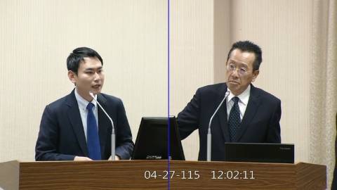 2026-04-27 09:00 第11屆 第5會期 主辦單位：外交及國防委員會 陳冠廷委員質詢封面