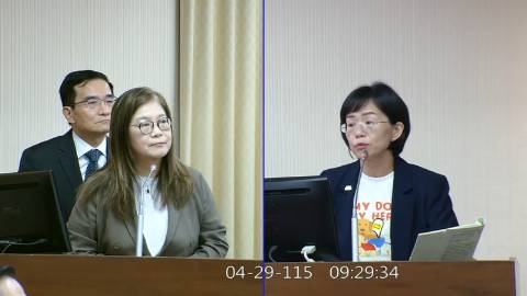 2026-04-29 09:00 第11屆 第5會期 主辦單位：內政委員會 蘇巧慧委員質詢封面