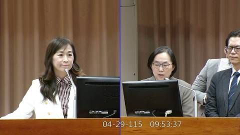 2026-04-29 09:00 第11屆 第5會期 主辦單位：教育及文化委員會 林宜瑾委員質詢封面