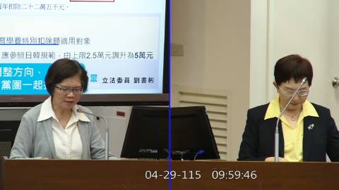 2026-04-29 09:00 第11屆 第5會期 主辦單位：財政委員會 劉書彬委員質詢封面