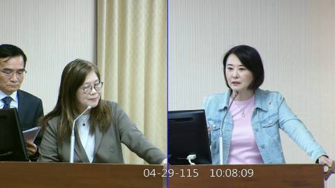 2026-04-29 09:00 第11屆 第5會期 主辦單位：內政委員會 王鴻薇委員質詢封面
