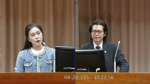 2026-04-29 09:00 第11屆 第5會期 主辦單位：教育及文化委員會 陳秀寳委員質詢封面