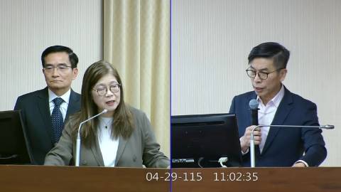 2026-04-29 09:00 第11屆 第5會期 主辦單位：內政委員會 鍾佳濱委員質詢封面