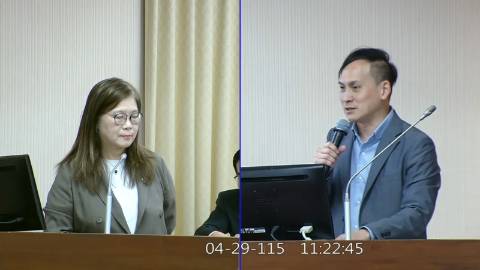 2026-04-29 09:00 第11屆 第5會期 主辦單位：內政委員會 葉元之委員質詢封面