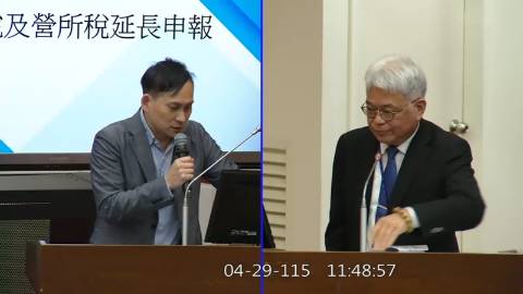 2026-04-29 09:00 第11屆 第5會期 主辦單位：財政委員會 葉元之委員質詢封面