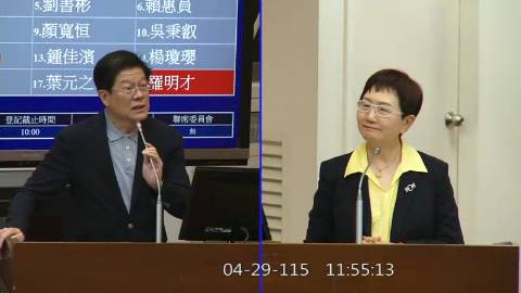 2026-04-29 09:00 第11屆 第5會期 主辦單位：財政委員會 羅明才委員質詢封面