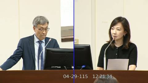 2026-04-29 09:00 第11屆 第5會期 主辦單位：經濟委員會 郭昱晴委員質詢封面