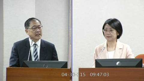 2026-04-30 09:00 第11屆 第5會期 主辦單位：司法及法制委員會 翁曉玲委員質詢封面