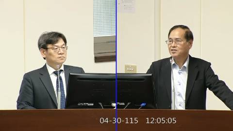 2026-04-30 10:10 第11屆 第5會期 主辦單位：經濟委員會 鄭天財Sra Kacaw委員質詢封面