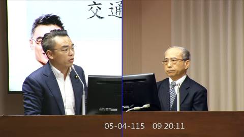 2026-05-04 09:00 第11屆 第5會期 主辦單位：交通委員會 洪孟楷委員質詢封面