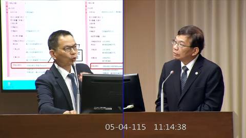 2026-05-04 09:00 第11屆 第5會期 主辦單位：交通委員會 陳清龍委員質詢封面