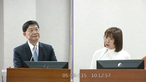 2026-05-06 09:00 第11屆 第5會期 主辦單位：司法及法制委員會 張雅琳委員質詢封面
