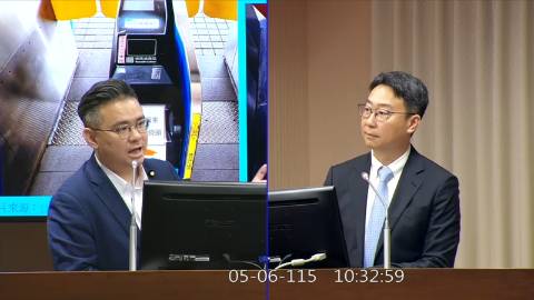 2026-05-06 09:00 第11屆 第5會期 主辦單位：交通委員會 黃健豪委員質詢封面