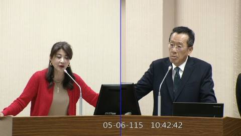 2026-05-06 09:00 第11屆 第5會期 主辦單位：外交及國防委員會 林楚茵委員質詢封面