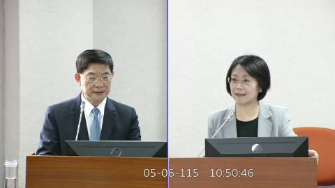 2026-05-06 09:00 第11屆 第5會期 主辦單位：司法及法制委員會 翁曉玲委員質詢封面