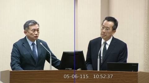 2026-05-06 09:00 第11屆 第5會期 主辦單位：外交及國防委員會 王定宇委員質詢封面