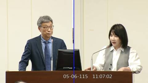 2026-05-06 09:00 第11屆 第5會期 主辦單位：經濟委員會 謝衣鳯委員質詢封面