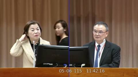 2026-05-06 09:00 第11屆 第5會期 主辦單位：教育及文化委員會 楊瓊瓔委員質詢封面