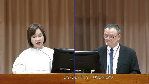 2026-05-06 09:00 第11屆 第5會期 主辦單位：教育及文化委員會 柯志恩委員質詢封面