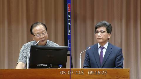 2026-05-07 09:00 第11屆 第5會期 主辦單位：財政委員會 林德福委員質詢封面