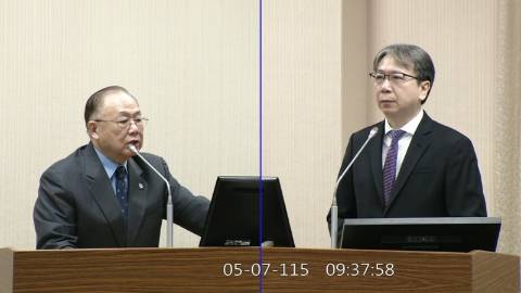 2026-05-07 09:00 第11屆 第5會期 主辦單位：外交及國防委員會 陳永康委員質詢封面
