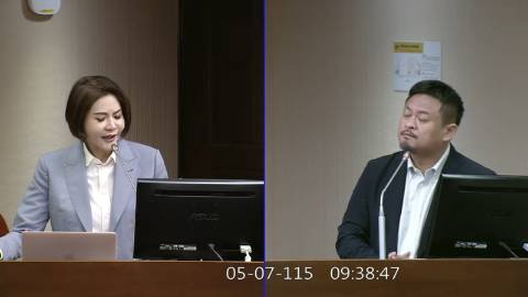 2026-05-07 09:00 第11屆 第5會期 主辦單位：社會福利及衛生環境委員會 陳菁徽委員質詢封面