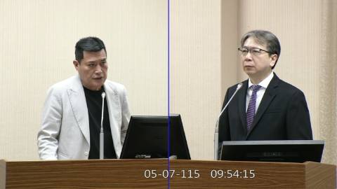2026-05-07 09:00 第11屆 第5會期 主辦單位：外交及國防委員會 黃仁委員質詢封面