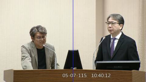 2026-05-07 09:00 第11屆 第5會期 主辦單位：外交及國防委員會 黃建賓委員質詢封面