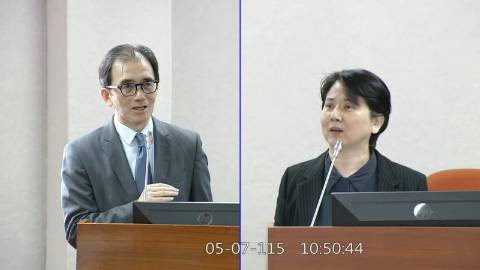 2026-05-07 09:00 第11屆 第5會期 主辦單位：司法及法制委員會 邱慧洳委員質詢封面