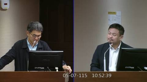 2026-05-07 09:00 第11屆 第5會期 主辦單位：社會福利及衛生環境委員會 劉建國委員質詢封面