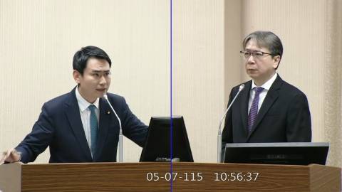 2026-05-07 09:00 第11屆 第5會期 主辦單位：外交及國防委員會 陳冠廷委員質詢封面
