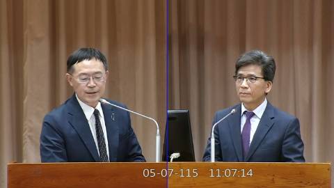 2026-05-07 09:00 第11屆 第5會期 主辦單位：財政委員會 李坤城委員質詢封面