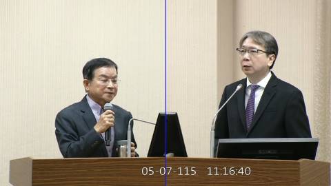 2026-05-07 09:00 第11屆 第5會期 主辦單位：外交及國防委員會 賴士葆委員質詢封面