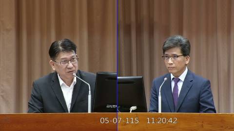 2026-05-07 09:00 第11屆 第5會期 主辦單位：財政委員會 林思銘委員質詢封面