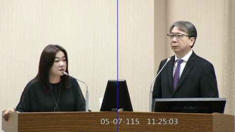 2026-05-07 09:00 第11屆 第5會期 主辦單位：外交及國防委員會 馬文君委員質詢封面