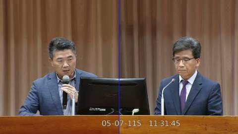2026-05-07 09:00 第11屆 第5會期 主辦單位：財政委員會 顏寬恒委員質詢封面