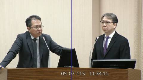 2026-05-07 09:00 第11屆 第5會期 主辦單位：外交及國防委員會 邱志偉委員質詢封面