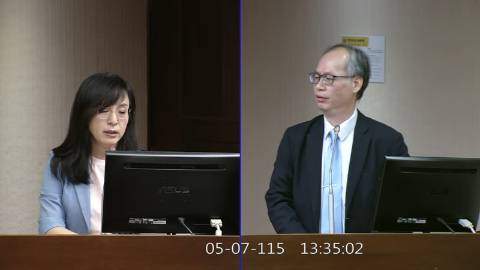 2026-05-07 09:00 第11屆 第5會期 主辦單位：社會福利及衛生環境委員會 陳瑩委員質詢封面