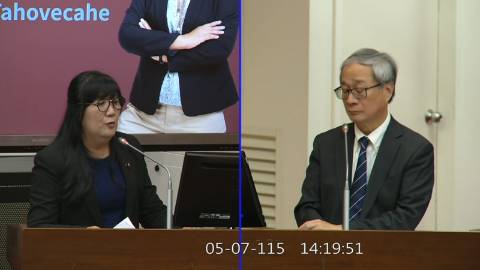 2026-05-07 09:00 第11屆 第5會期 主辦單位：教育及文化委員會 伍麗華Saidhai Tahovecahe委員質詢封面