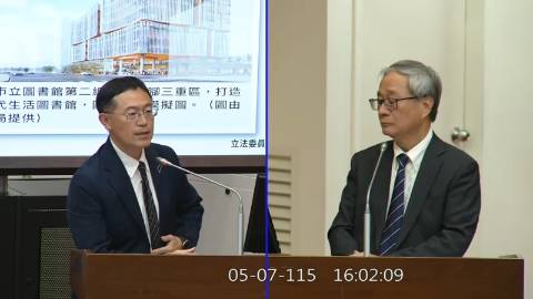 2026-05-07 09:00 第11屆 第5會期 主辦單位：教育及文化委員會 李坤城委員質詢封面