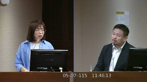 2026-05-07 09:00 第11屆 第5會期 主辦單位：社會福利及衛生環境委員會 林淑芬委員質詢封面